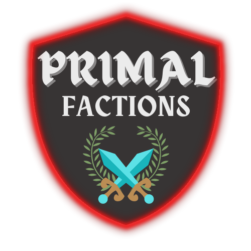 Primal Factions - A Minecraft Factions Server with a Classic Experience