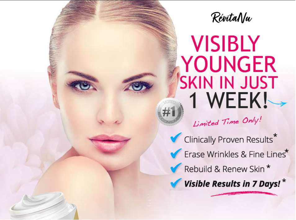 RevitaNu Launches Best Anti Aging Cream For 40s