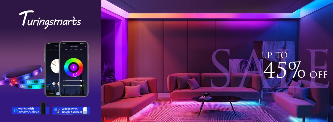 Smart Light Strips That Illuminate and Brighten Up Interiors and Exteriors