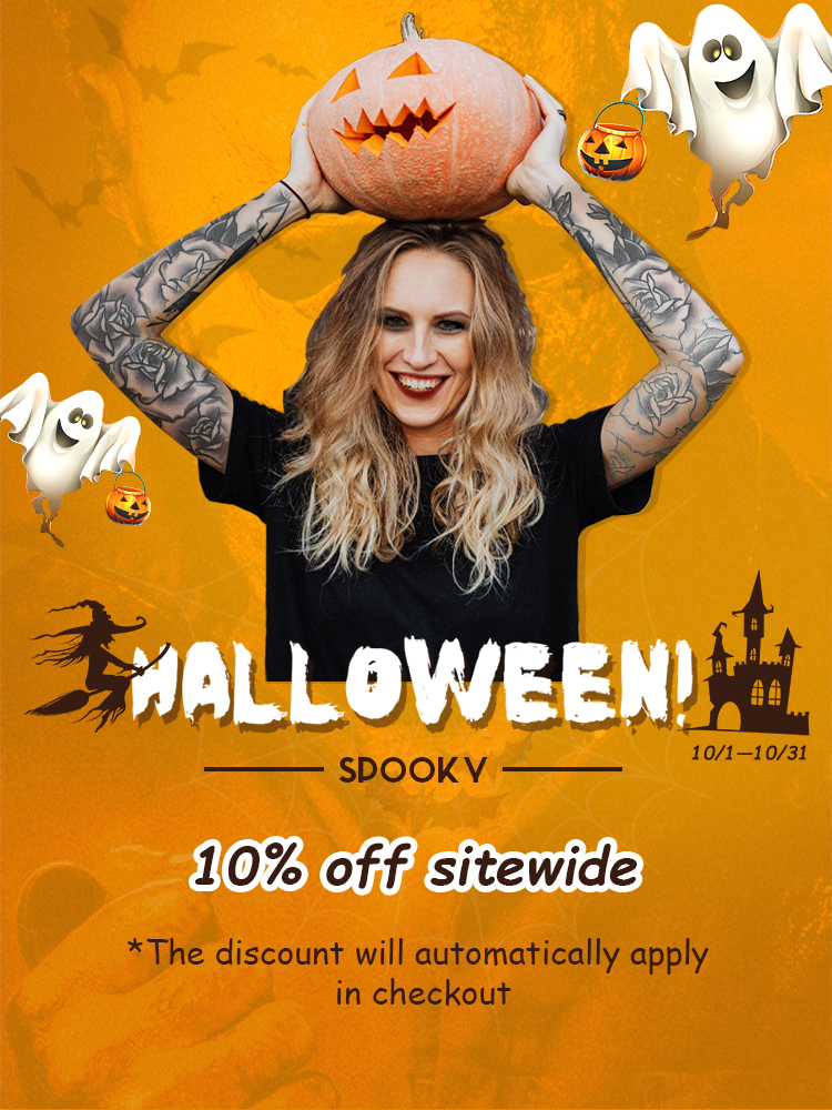 Enjoy Favvosee's Upcoming Halloween Sale Through October