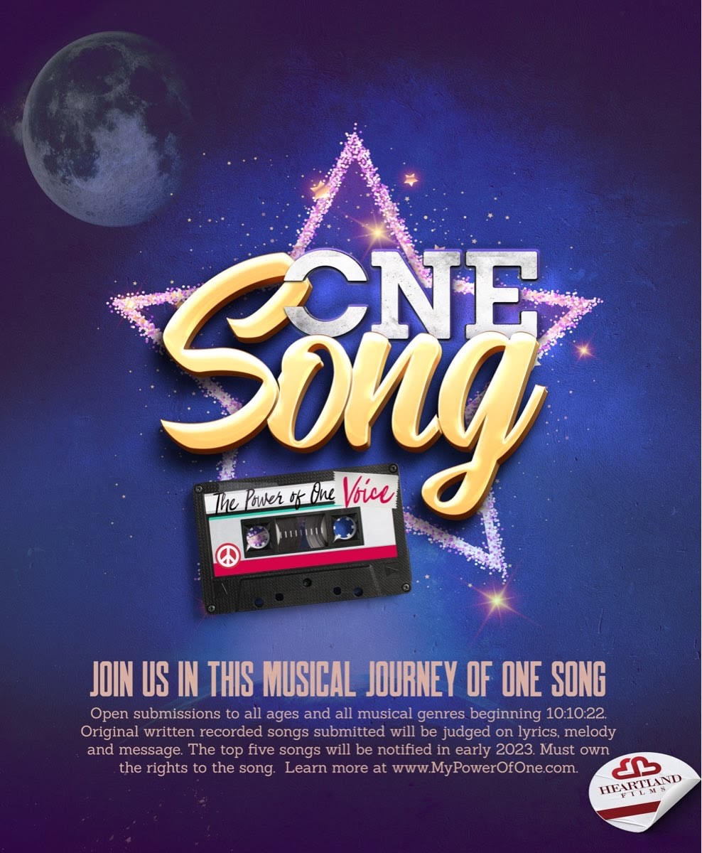 My Power of One Launches Global Song Competition "One Song" - Winner to Receive a $10,000 and Chance to Produce Professional Music Video For Winning Song