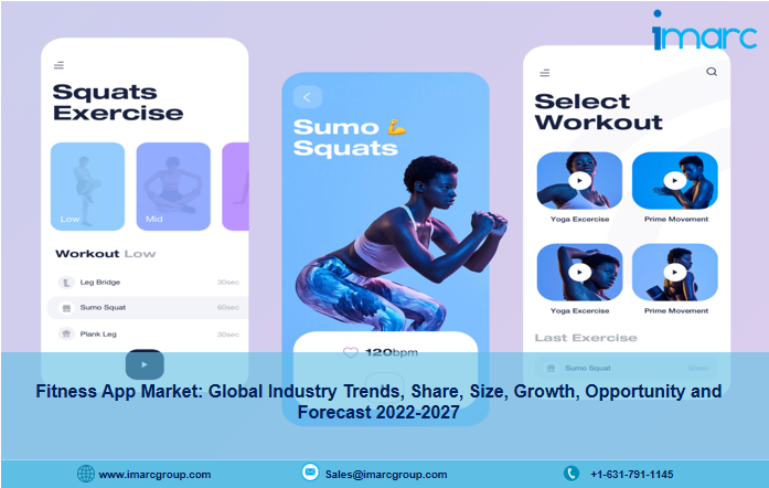 Fitness App Market- Industry Analysis, Size, Share, Growth, Trends, Regional Outlook, and Forecast 2022 - 2027
