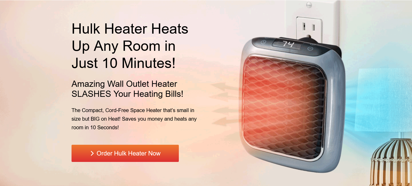 Hulk Heater Launches Ultimate Wall Outlet Heater