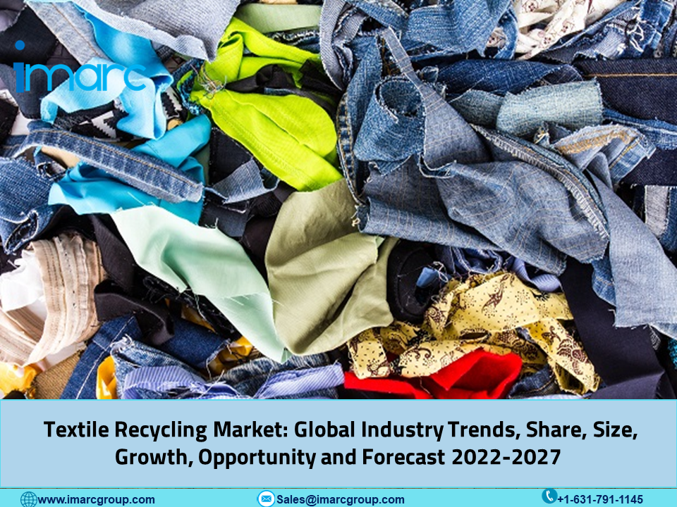 At a CAGR of 2.6%, Textile Recycling Market to Reach US$ 5.86 Billion by 2027 |Top Companies: Prokotex, Pure Waste Textiles, Retex Textiles Inc.