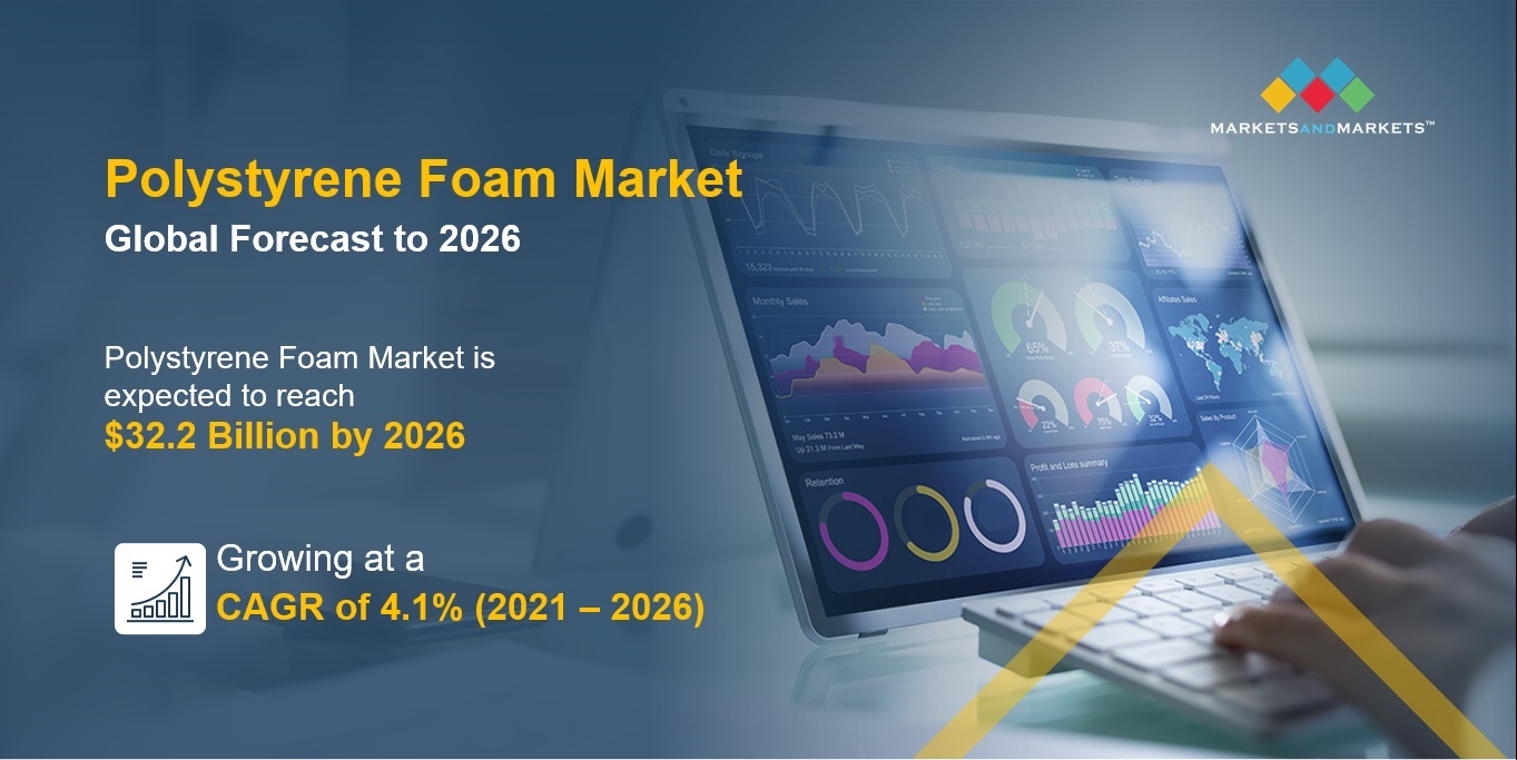 Polystyrene Foam Market Estimated to Reach US$ 32.2 billion by 2026- Exclusive Report by MarketsandMarkets™