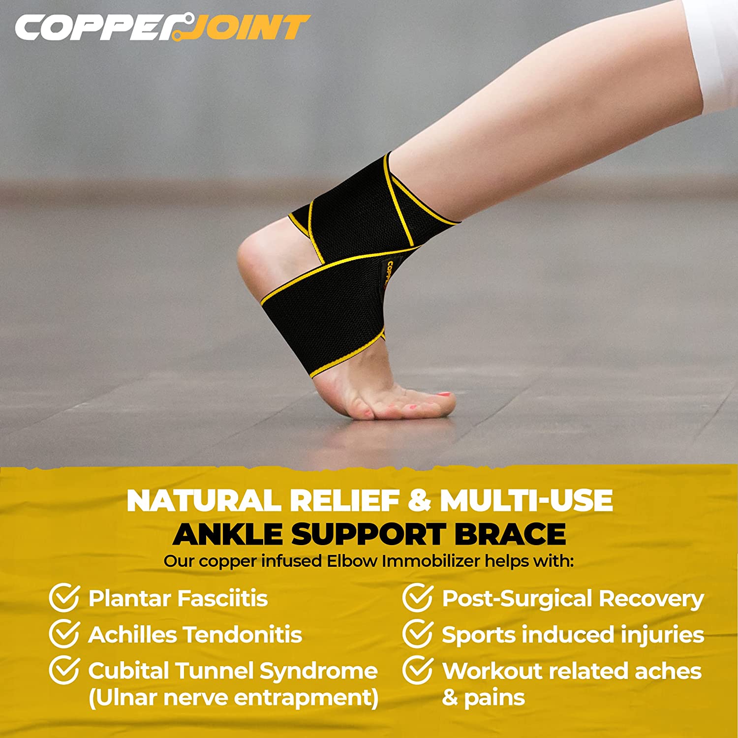 CopperJoint Sprained Ankle Support Launch Ends on a High After Exceptional Sales