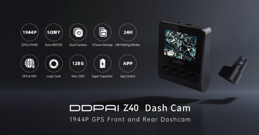 Top-Quality z40 Dashcam for Clear Video Recordings without Fail