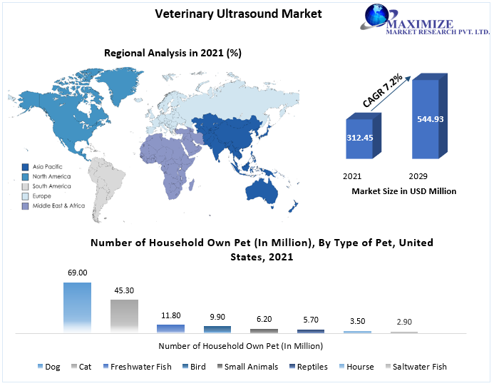 Animal/Veterinary Ultrasound Market worth USD 544.93 Million by 2029: Market Dynamics, Trends, Competitive Landscape | Regional-wise Analysis