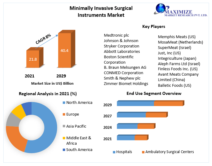 Minimally Invasive Surgical Instruments Market to Hit USD 26.8 Bn by 2029 Competitive Landscape, New Market Opportunities, Growth Hubs, Return on Investments