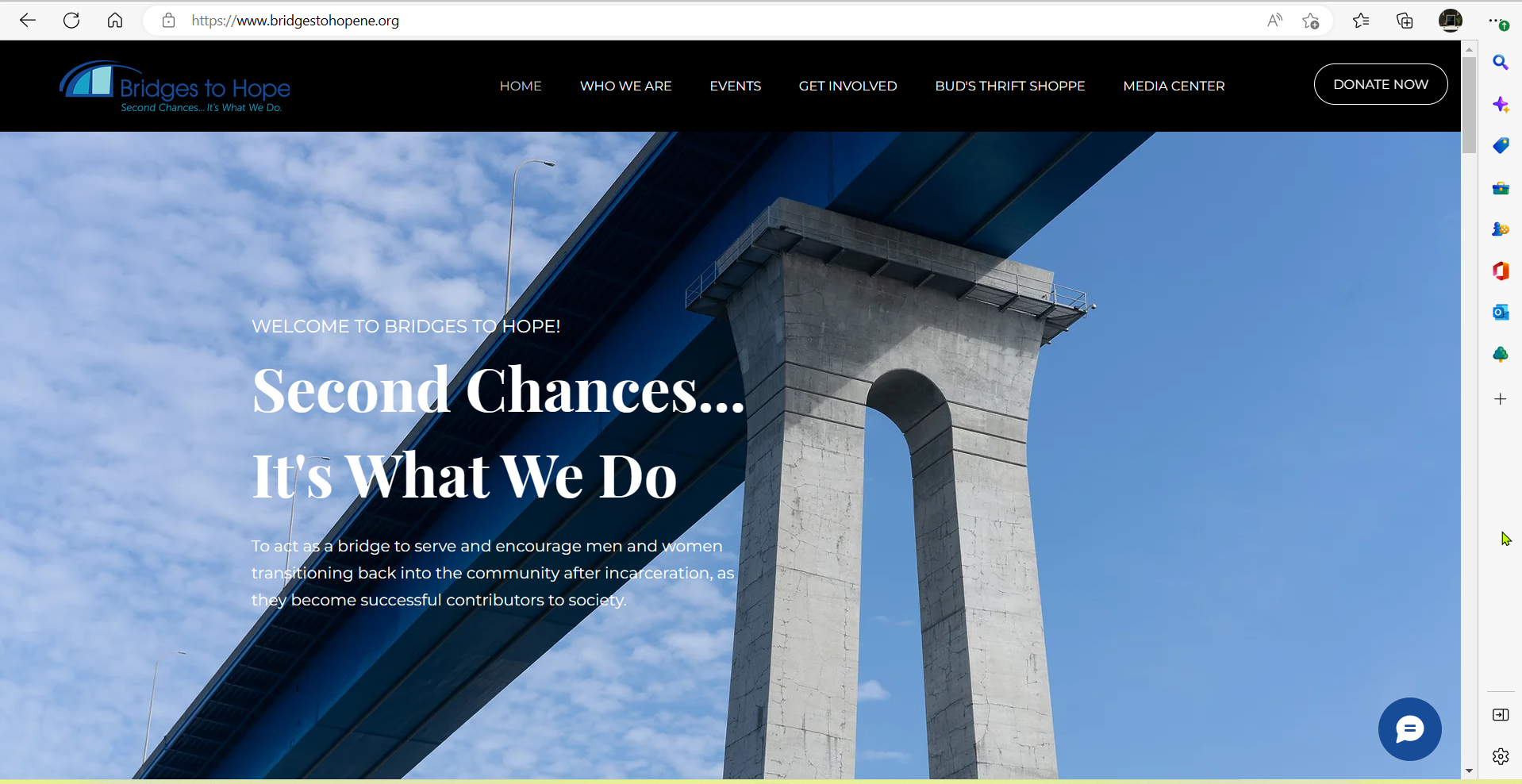 NAOSSOFT has developed a new and improved website for Bridges To Hope, a nonprofit organization based in Lincoln, Nebraska