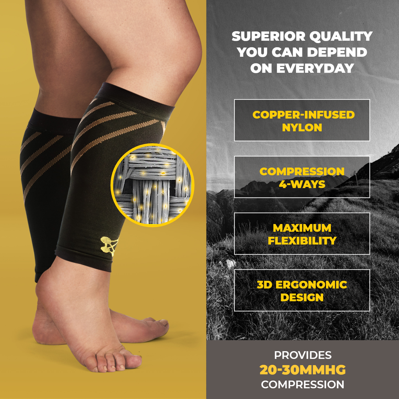 New Compression Leg Men Wide Calf Received Well by Amazon Customers