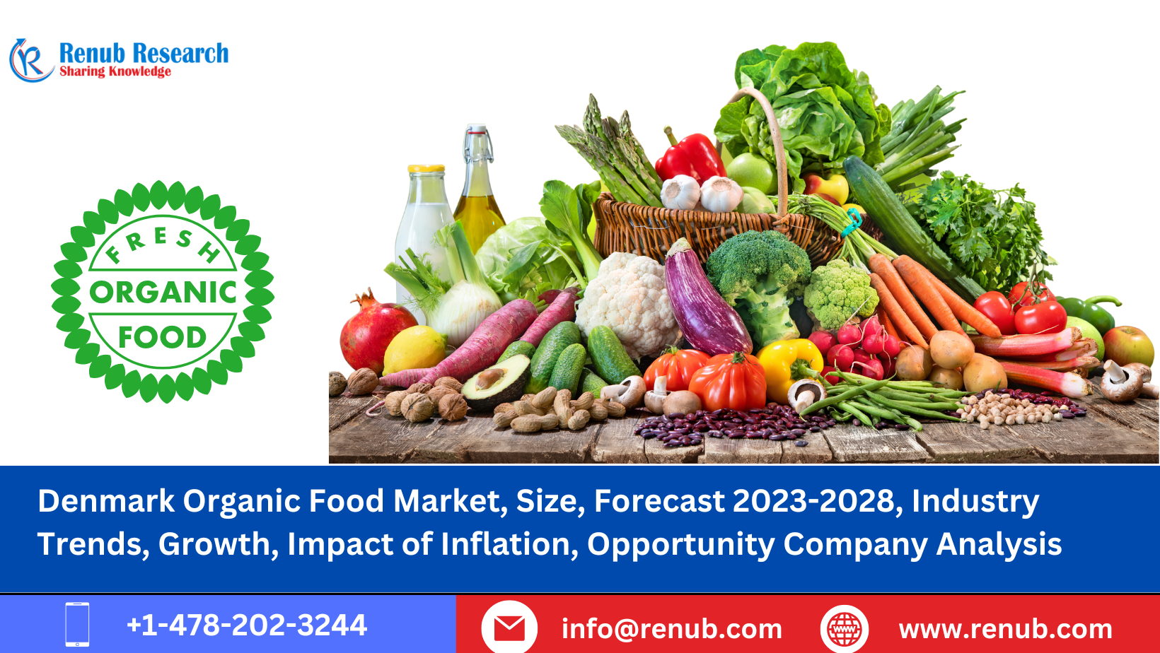 Denmark's Organic Food Market 2023: Trends, Challenges, and Opportunities 2028.