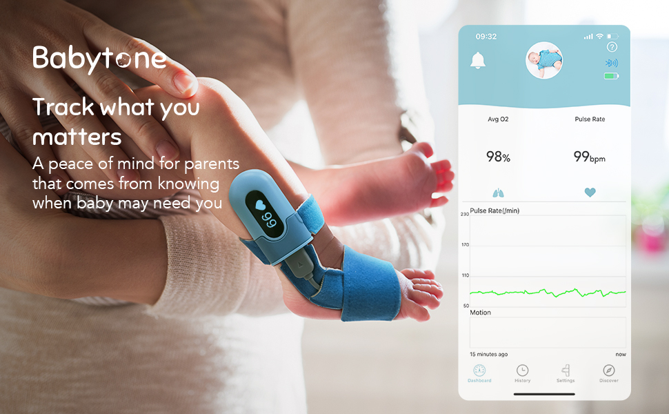 Babytone Introduces New Baby Sleep Monitor Sock Version for Infants