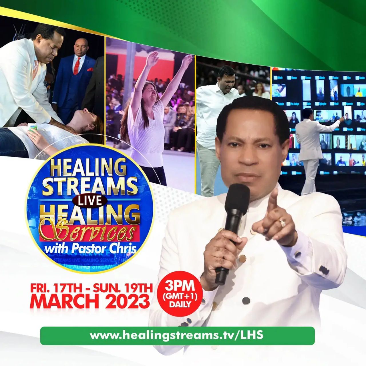 Its Another Session of Miracles At The March 2023 Healing Streams Services With Pastor Chris