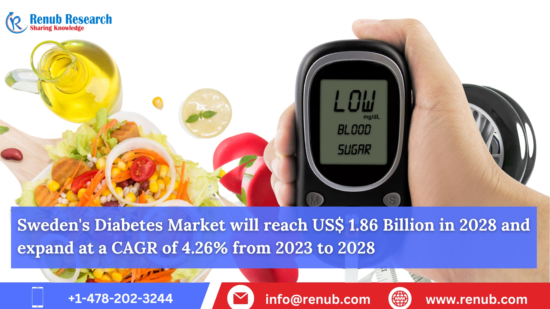 Forecasting the Future of Sweden’s Diabetes Market: 2023-2028 Trends and Insights | Renub Research
