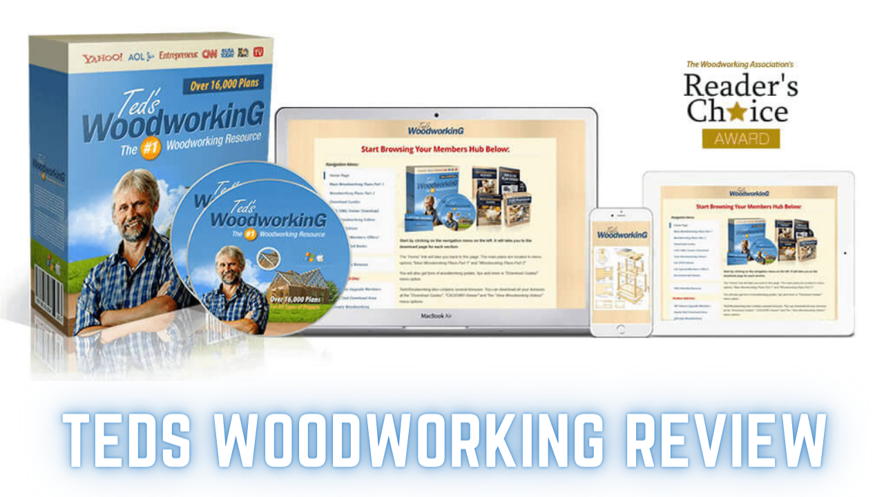 TedsWoodworking Reviews: Best Woodworking Resource With Over 16,000 Plans