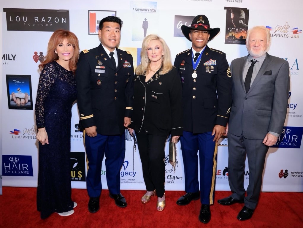 Suzanne DeLaurentiis Productions hosts the 2023 Veterans Luncheon and Gifting Suite in Beverly Hills in honor of Oscar week