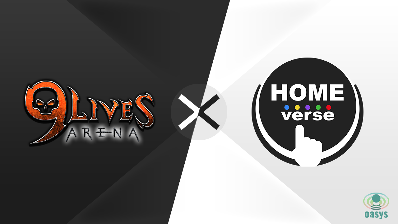 Oasys' L2 Blockchain HOME Verse Welcomes 9Lives Arena to its gaming lineup 