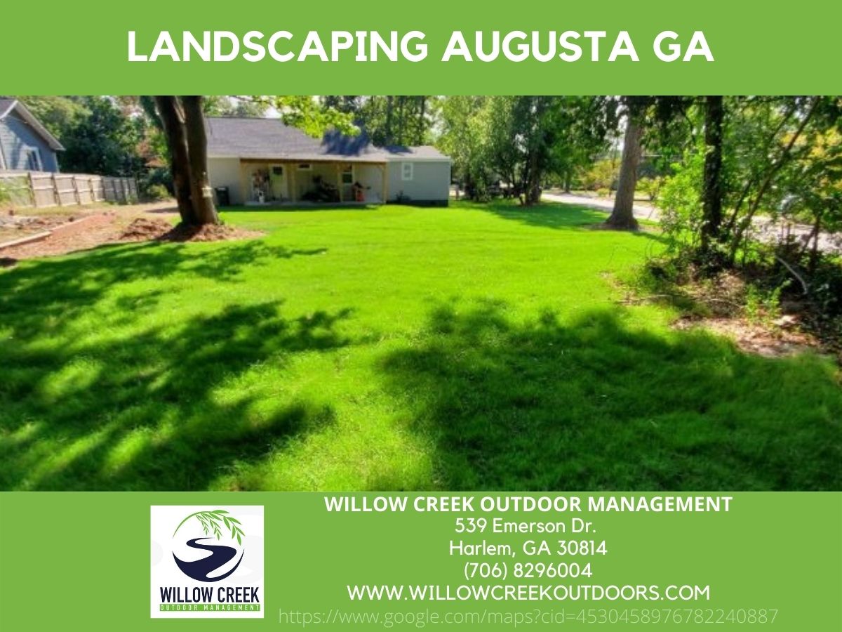 Willow Creek Outdoor Management Provides Comprehensive Landscaping Services in the Greater Augusta GA Area