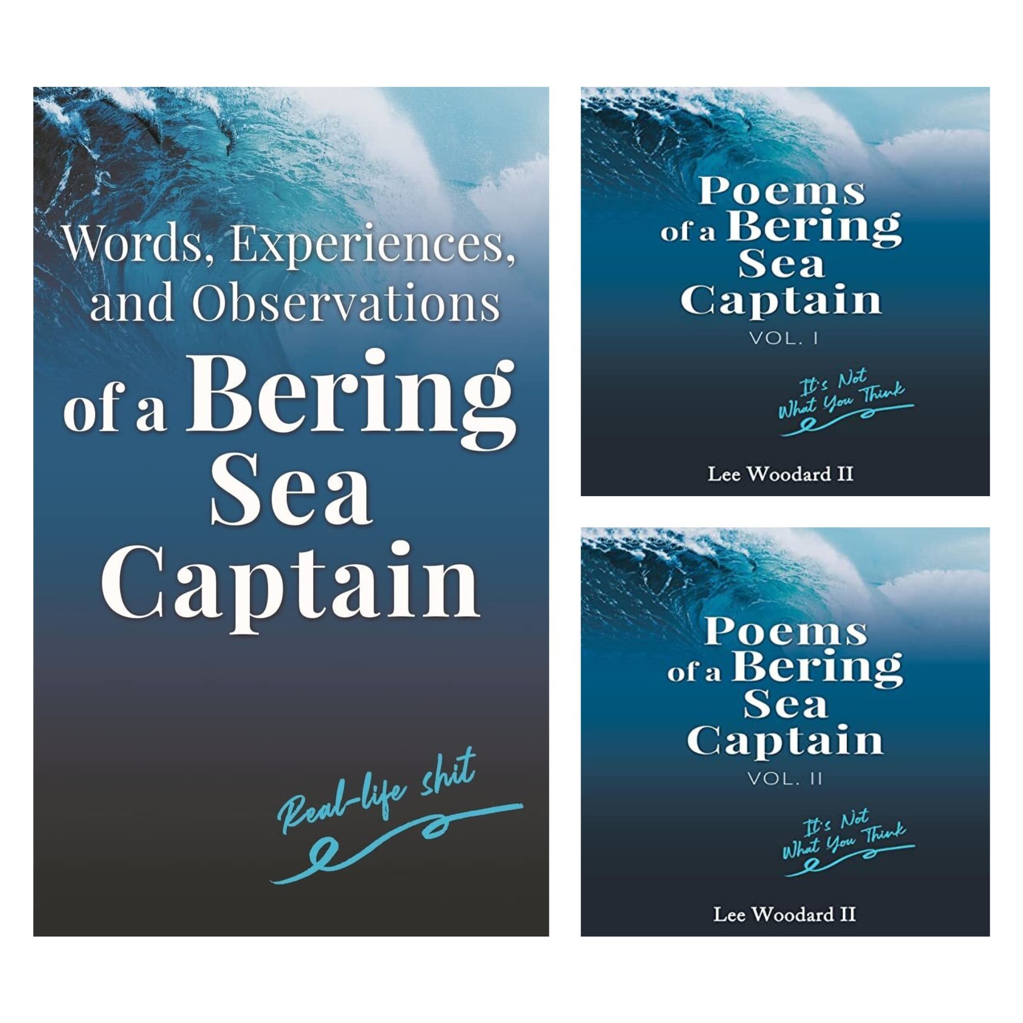 Writer Lee L. Woodard II releases three collections of writing inspired by faith, perseverance, and life as a sea captain