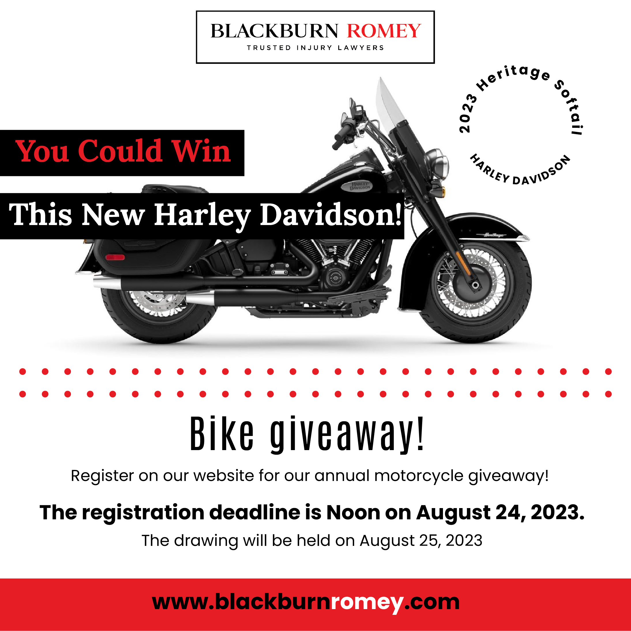 Rev Up Engines: Blackburn Romey Unveils Motorcycle Giveaway for 2023