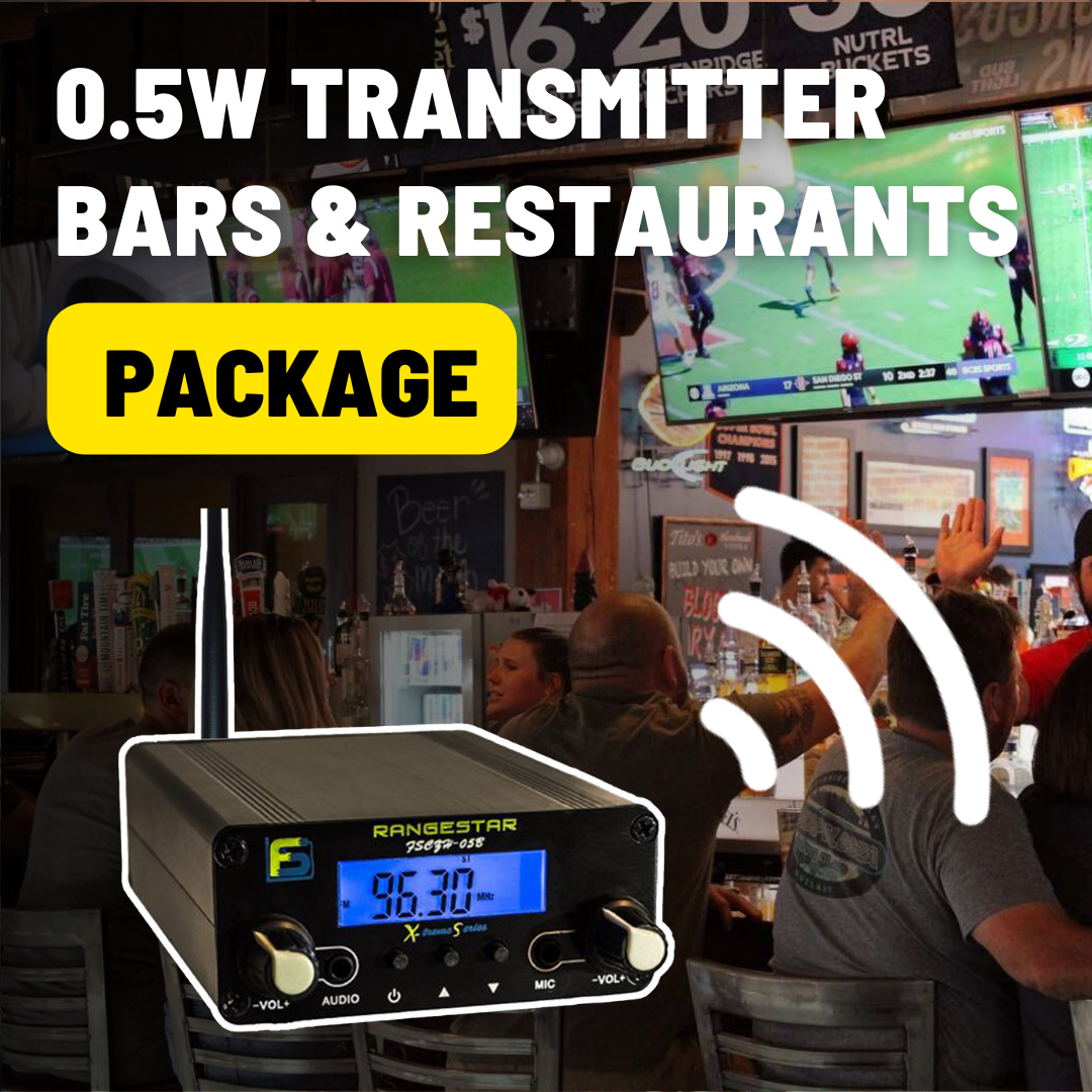 FMUSER Introduces FS-05B 0.5W FM Transmitter Kit for Local Bars, Pubs, Restaurants and Clubs Looking to Increase Profits