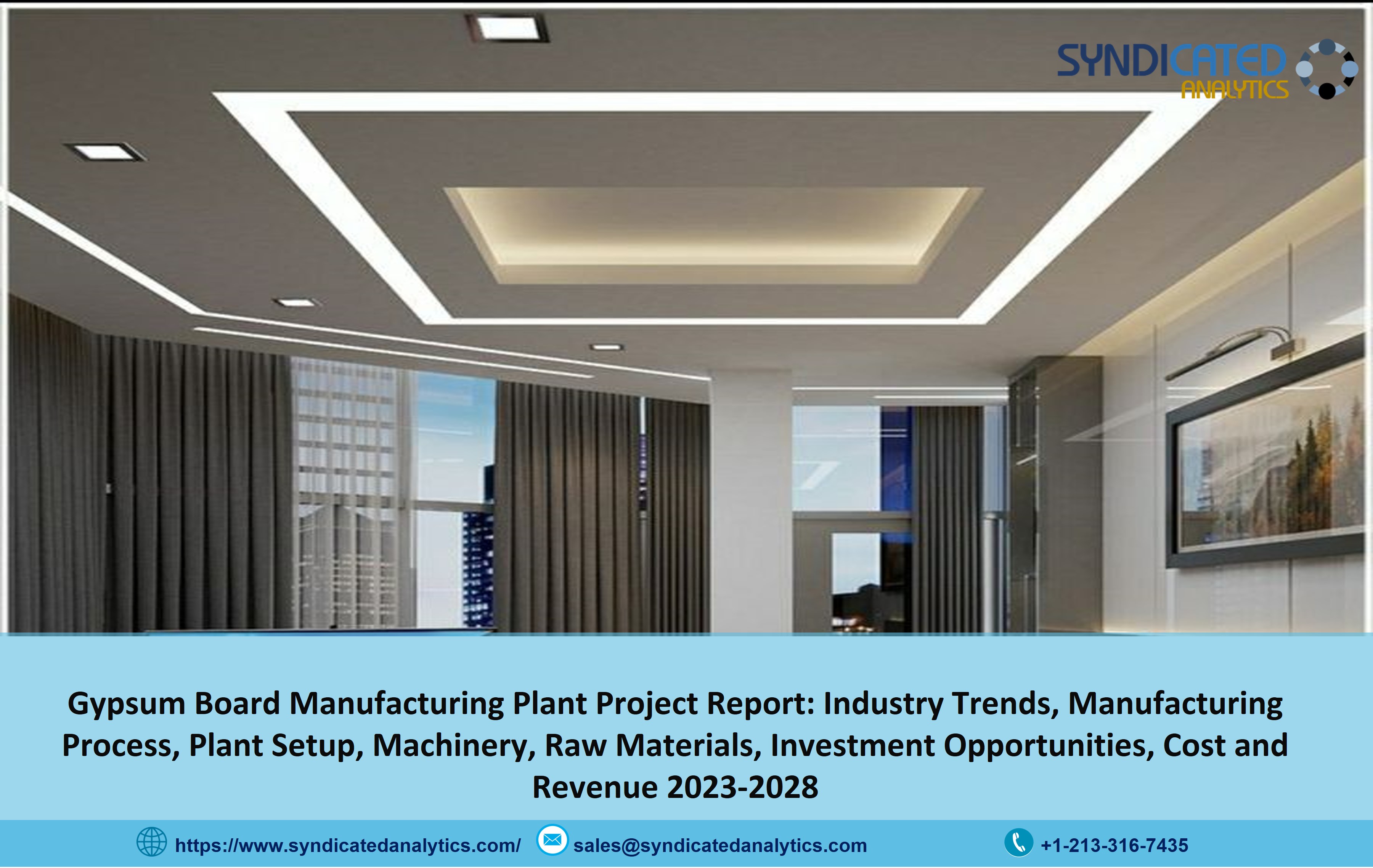 Setting Up a Successful Gypsum Boards Manufacturing Plant 2023-2028 | Syndicated Analytics