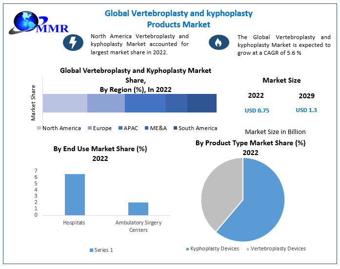 Vertebroplasty and kyphoplasty Market to grow at a CAGR of 5.6 percent during the forecast period, Emerging Trends and Regional Insights