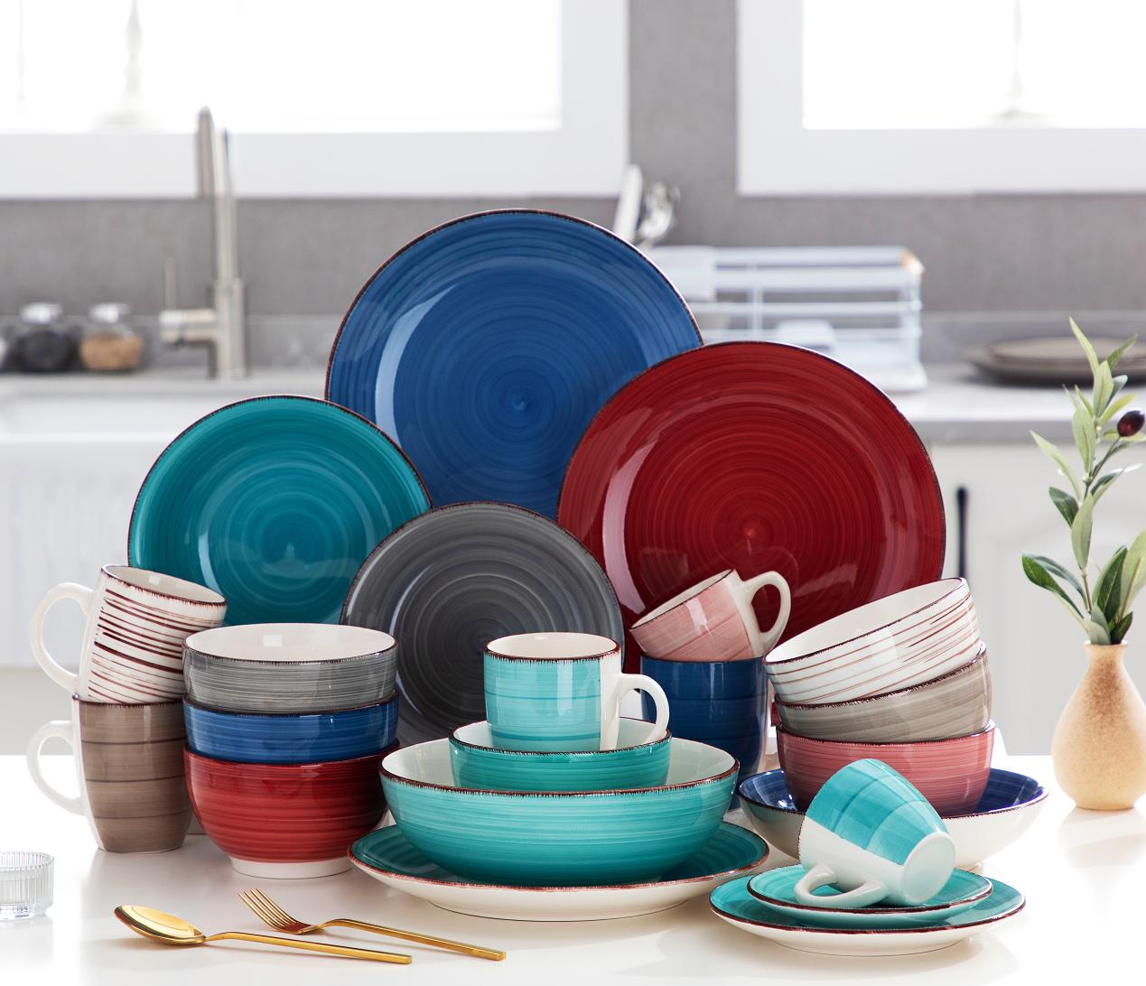 Bring Some Color to the Dining Table with Vancasso's Vibrant Dinnerware Sets