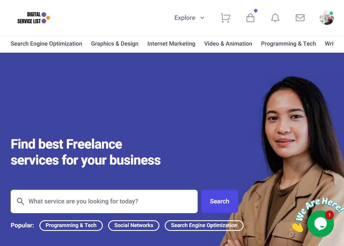 Digital Service List Launches New Marketplace for Freelance Services