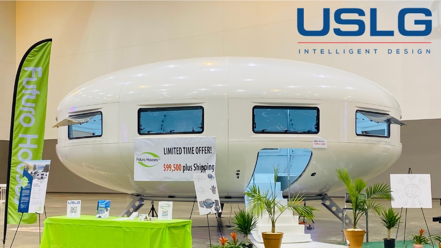 USLG Announces Futuro Houses Sells First UFO Style House
