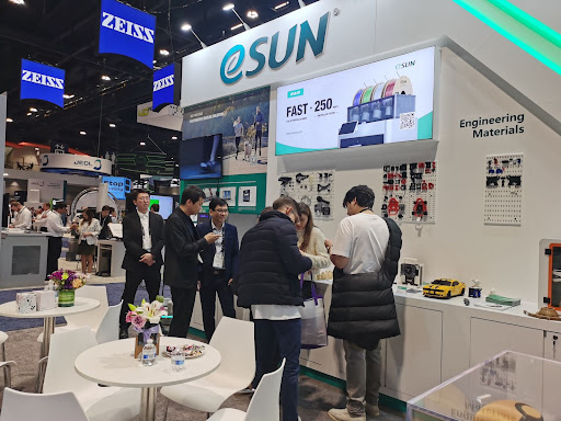 eSUN Unveils Cutting-Edge 3D Printing Materials at the 2023 RAPID + TCT Conference, Reinforcing its Position as a Global Leader