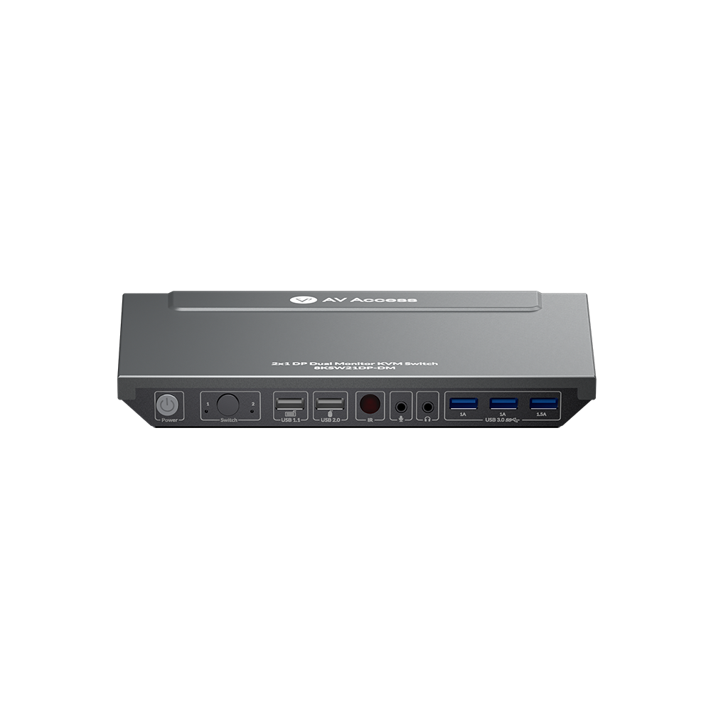 AV Access Introduces a New 8K Dual Monitor DisplayPort KVM Switch to Help Users Maximize Productivity in Home Office and Gaming