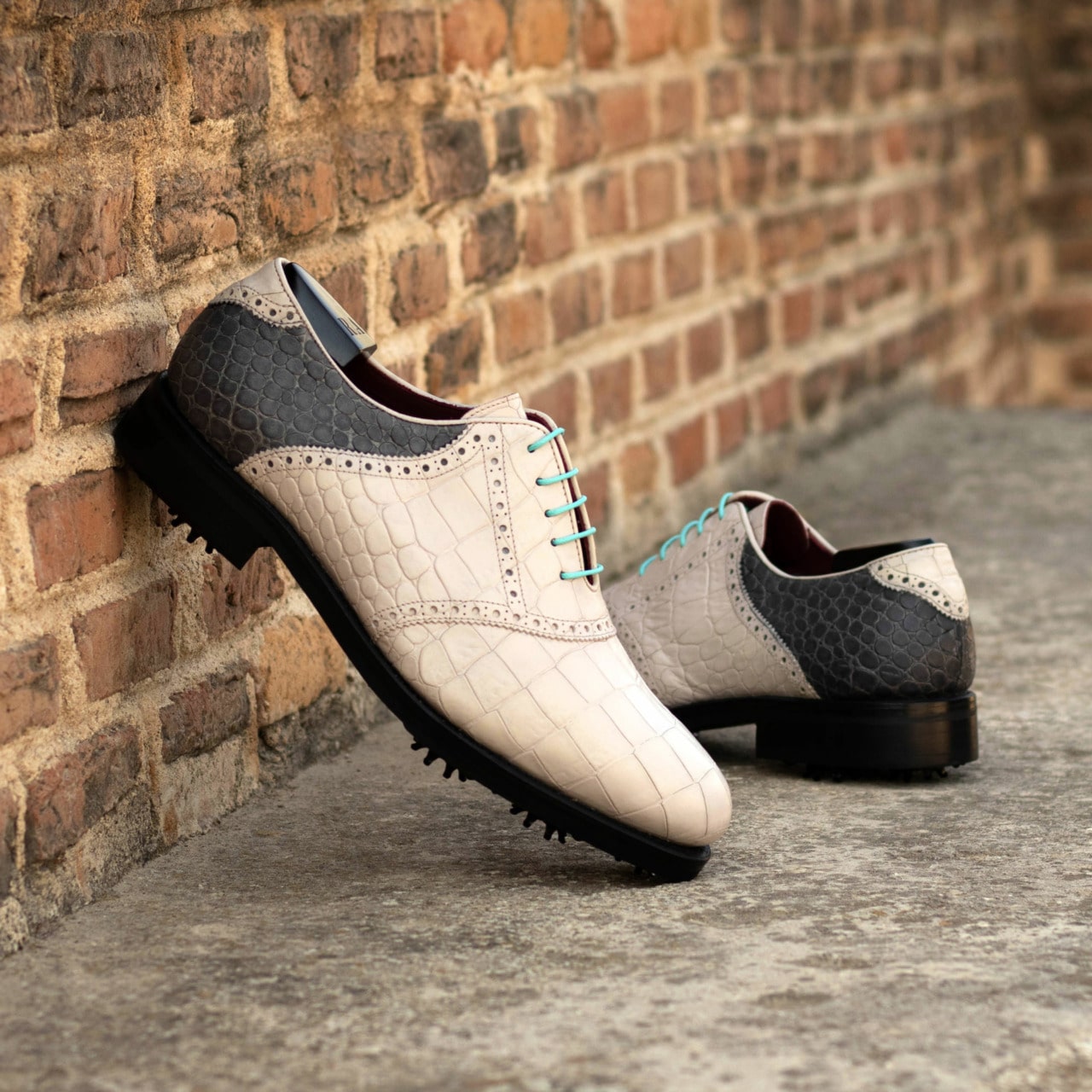 Introducing the Lincoln Ave Saddle Golf Shoe: A Fusion of Elegance and Performance from Robert August