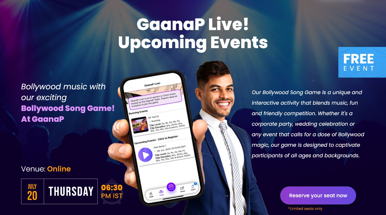 Introducing GaanaP Live: The Ultimate Bollywood Music Gaming Experience