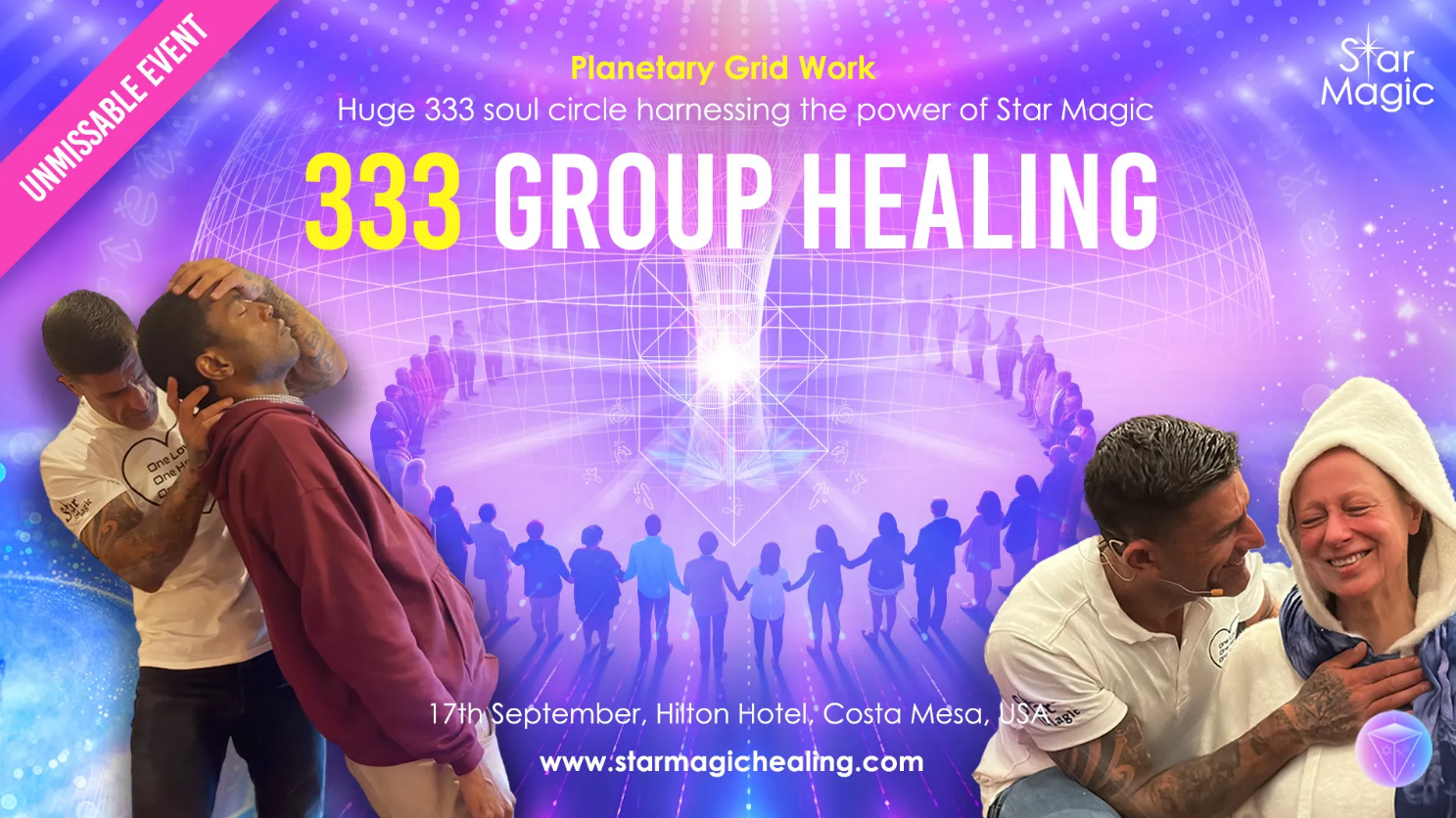 Harnessing the Power of Star Magic Healing: Experience Life-Altering Transformation at Live 333 Group Healing