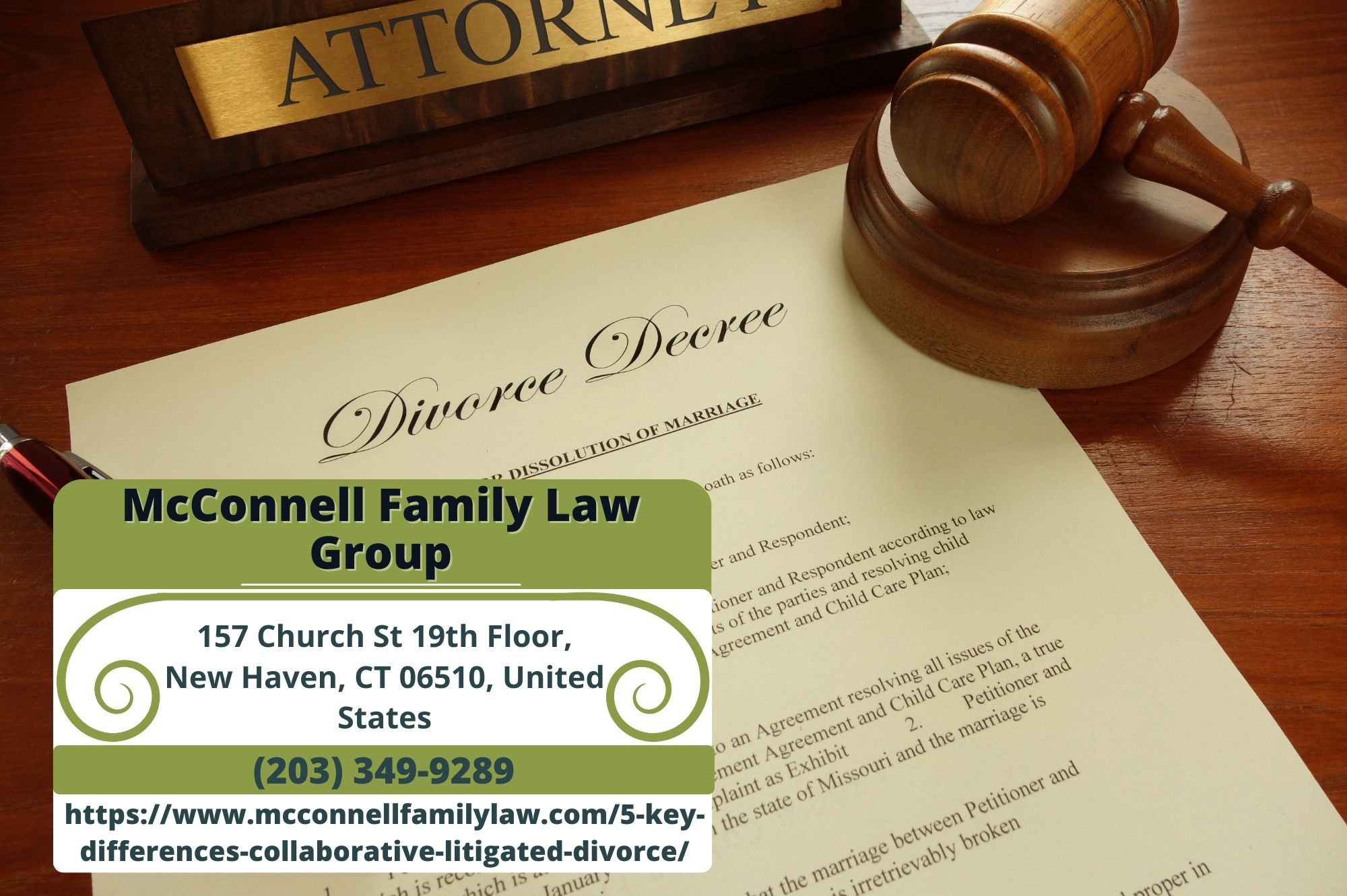 New Haven Collaborative Divorce Lawyer Paul McConnell Unveils Important Differences Between Collaborative and Litigated Divorce