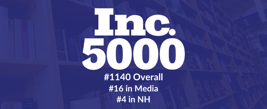 MindStir Media Ranks No. 1140 Overall, No. 16 in the Media industry, and No. 4 in NH on the 2023 Inc. 5000  