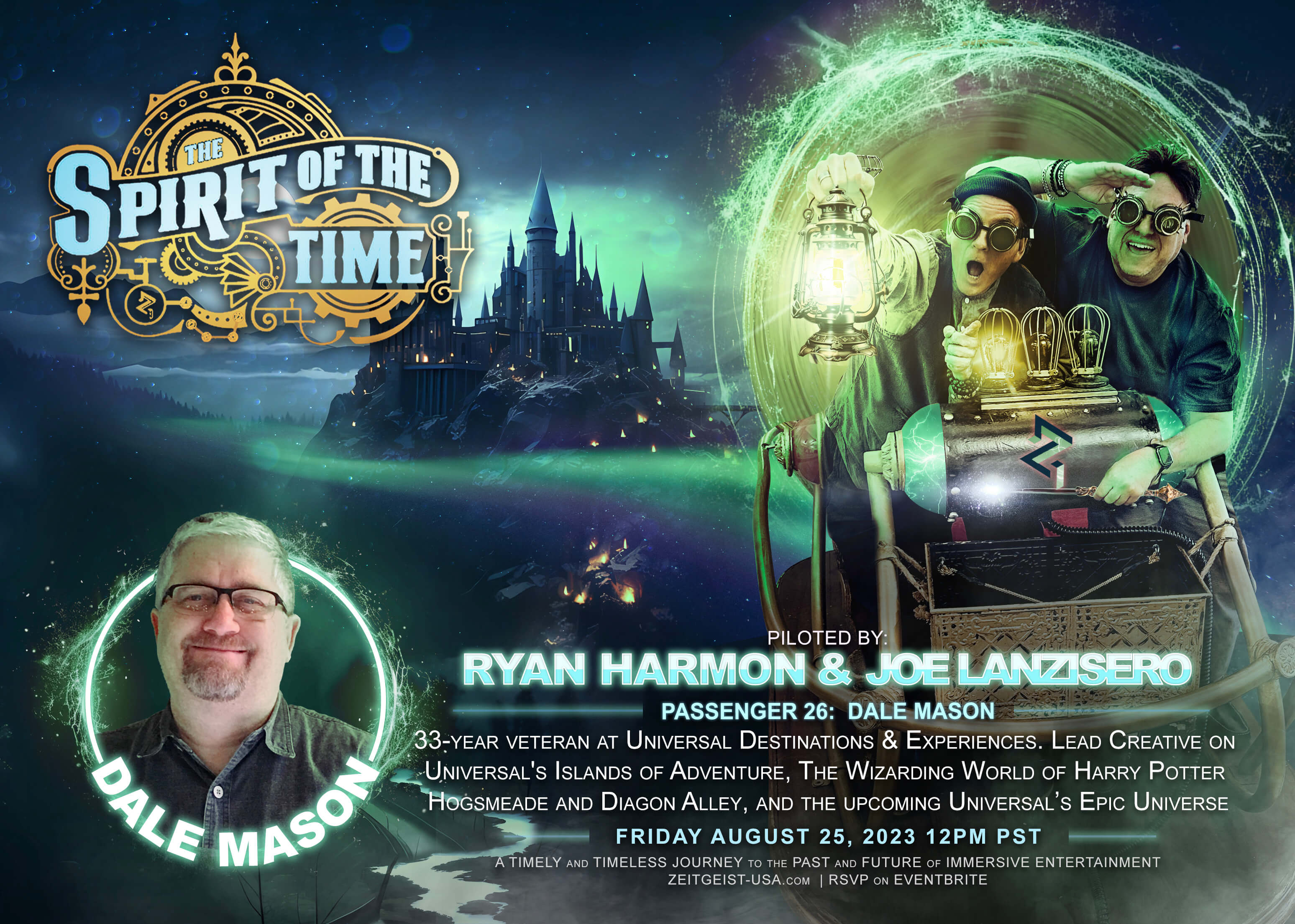 Zeitgeist Design and Production’s 'Spirit of the Time Zoomcast' Returns for Its 27th Episode with Universal Legend Dale Mason