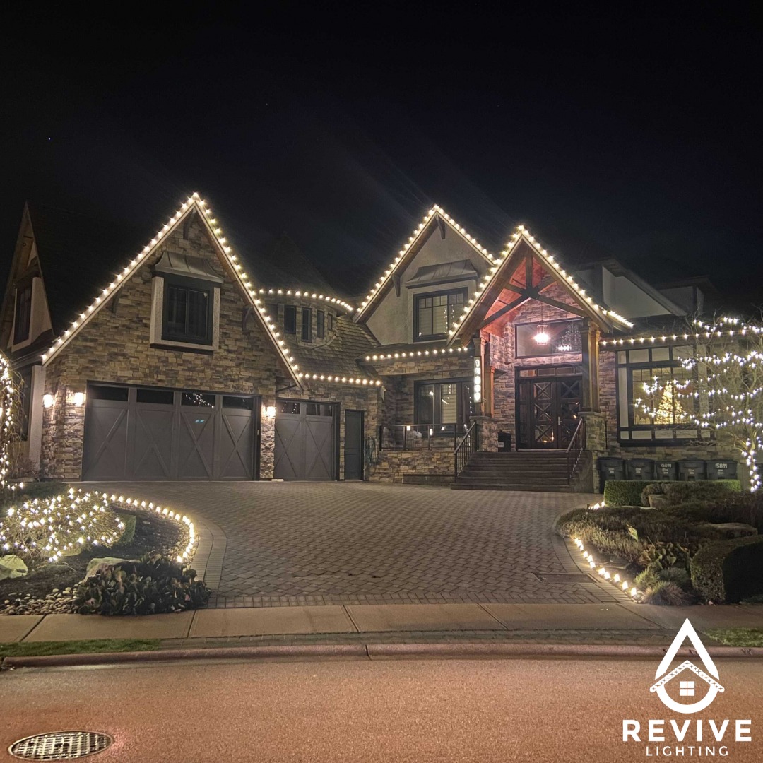 Revive Lighting - The Premier Choice for Holiday Light Installation in Surrey, BC