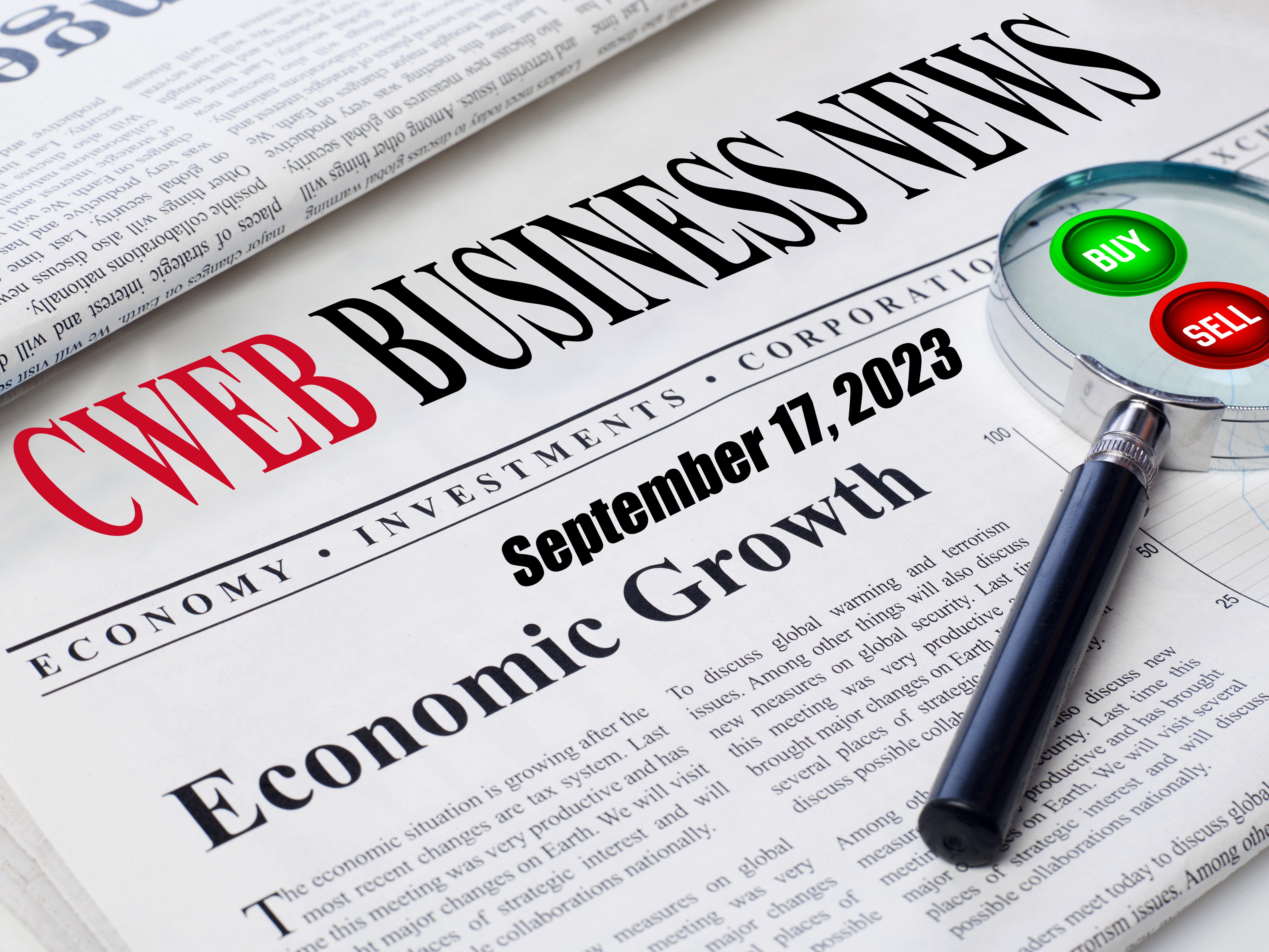 CWEB’s Daily Summarized Business Newsletter for September 17, 2023