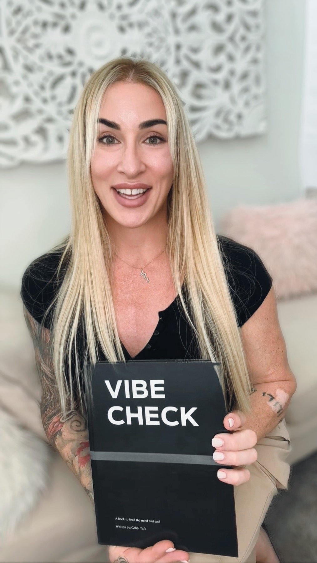 Trans woman, trans advocate and former WWE Superstar, Gabbi Tuft, announces the release of her inspiring book, "Vibe Check: Awaken Your Authentic Self and Live Your Best Life"