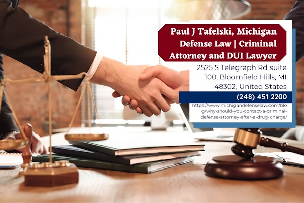 Criminal Defense Lawyer Paul J. Tafelski Unveils Comprehensive Article on Criminal Laws in Michigan
