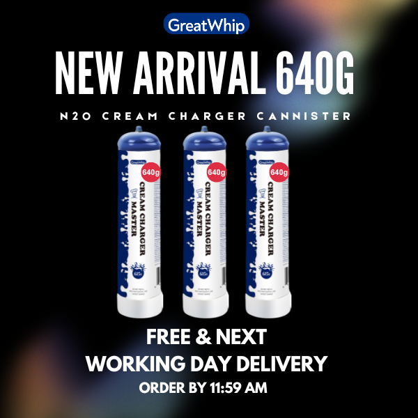 Greatwhip Unveils Innovative Whipped Cream Canisters with Nitrous Canisters for Culinary Enthusiasts