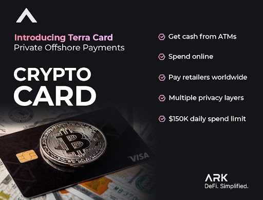 Introducing Terra Card: The Ultimate Private Crypto Prepaid Physical Card for Global Payments
