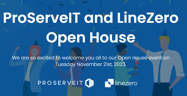 ProServeIT & LineZero are Thrilled to Announce Their 2023 Open House: AI and the Metaverse Await