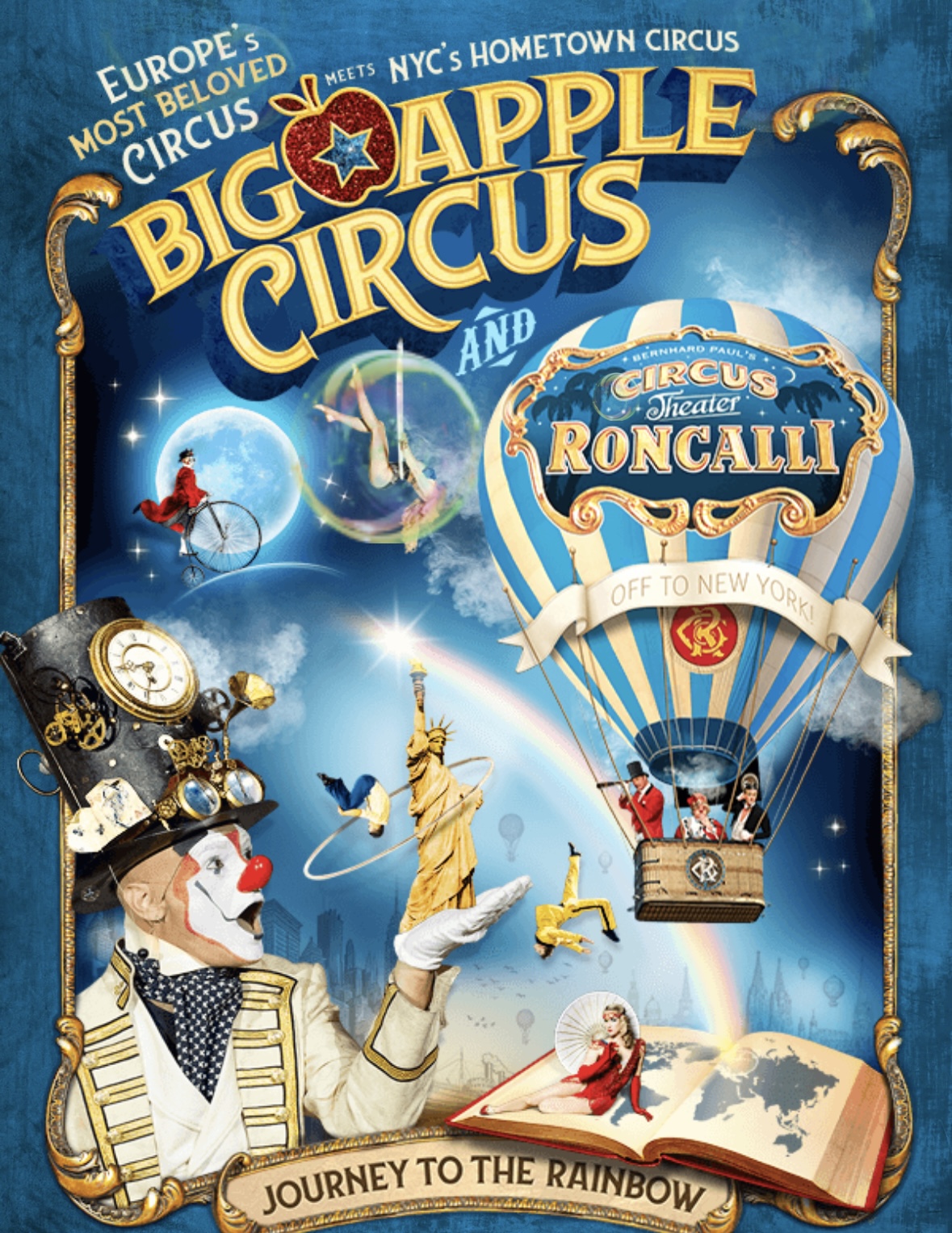 The Celebrated Big Apple Circus “Journey to the Rainbow” Arrives