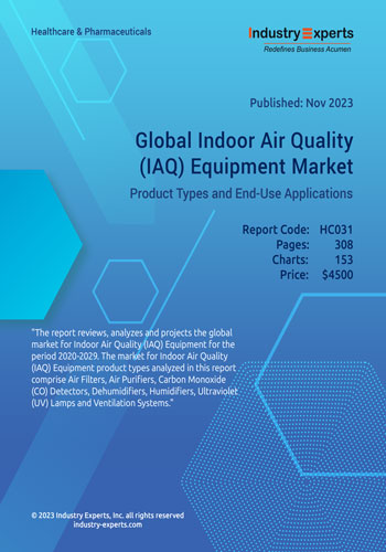 Asia-Pacific Leads Indoor Air Quality (IAQ) Equipment Demand, Owing to Growing Population Combined with Rapid Industrialization, Global Market to Reach $84 Billion by 2029 - Industry Experts, Inc