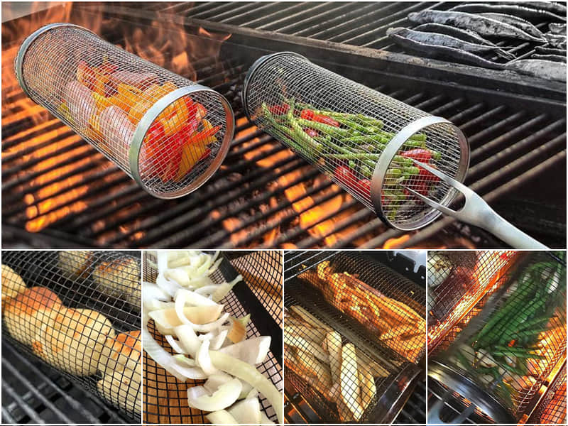 Joyhnny Rolling Grill Basket Releases The Ultimate Cooking Tool