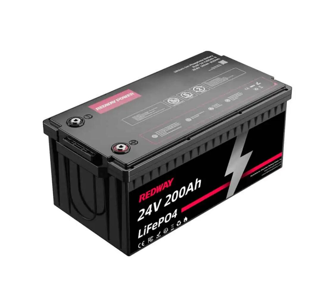 24V 200Ah Lithium Battery by Redway Battery Unveils Deep Cycle Capability and Maintenance-Free Design